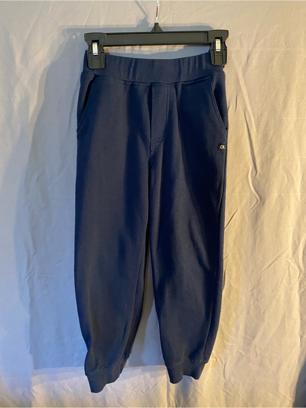 Calvin Klein Kids Dark Navy Jogger Pants